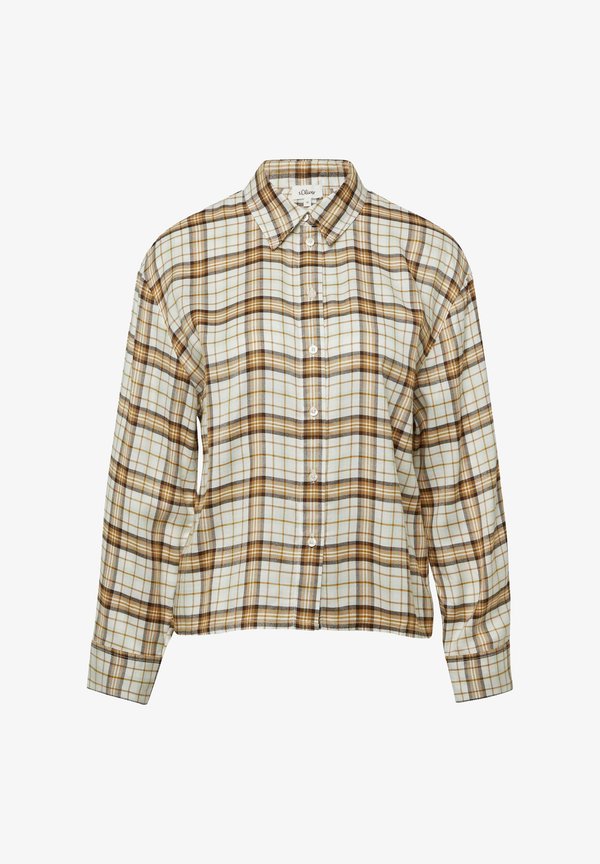s.Oliver Button-down blouse - creme