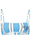 Topshop EMBROIDED STRIPE BANDEAU
