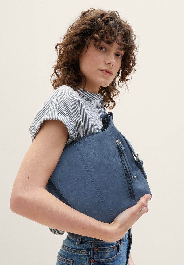 TOM TAILOR CAIA CROSS BAG M - Cross body bag - dark blue