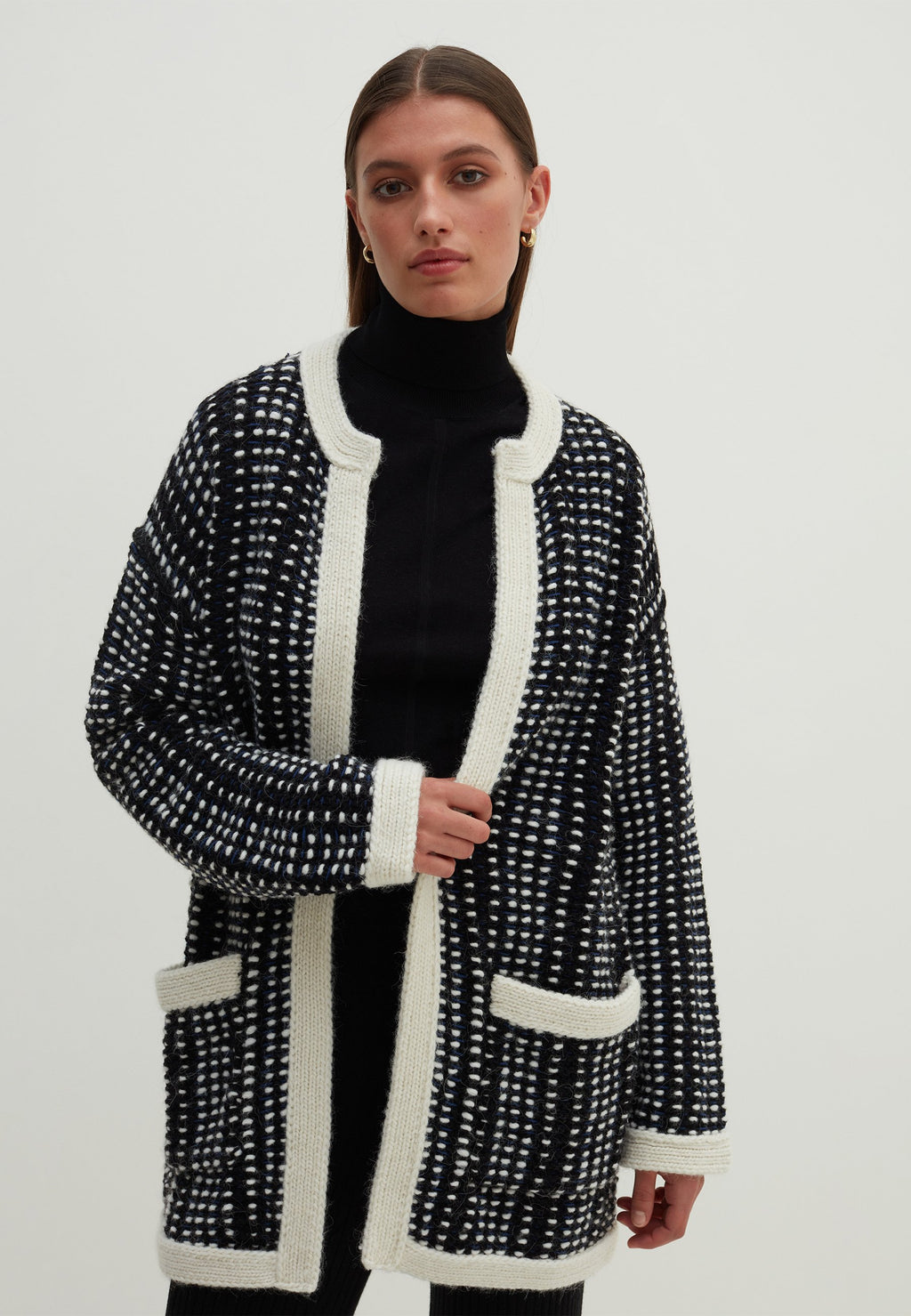 Stefanel WITH BURDEN STITCH DESIGN