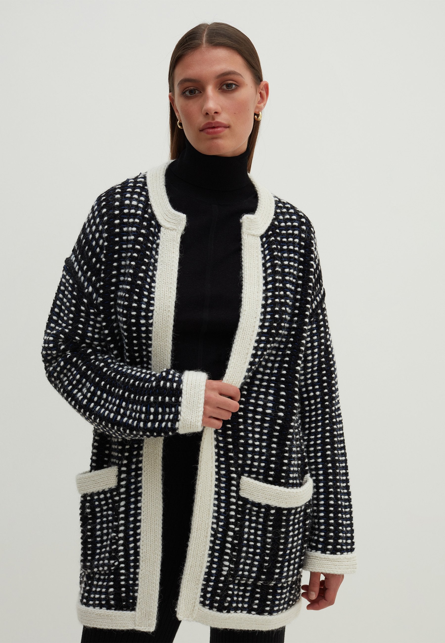 Stefanel WITH BURDEN STITCH DESIGN
