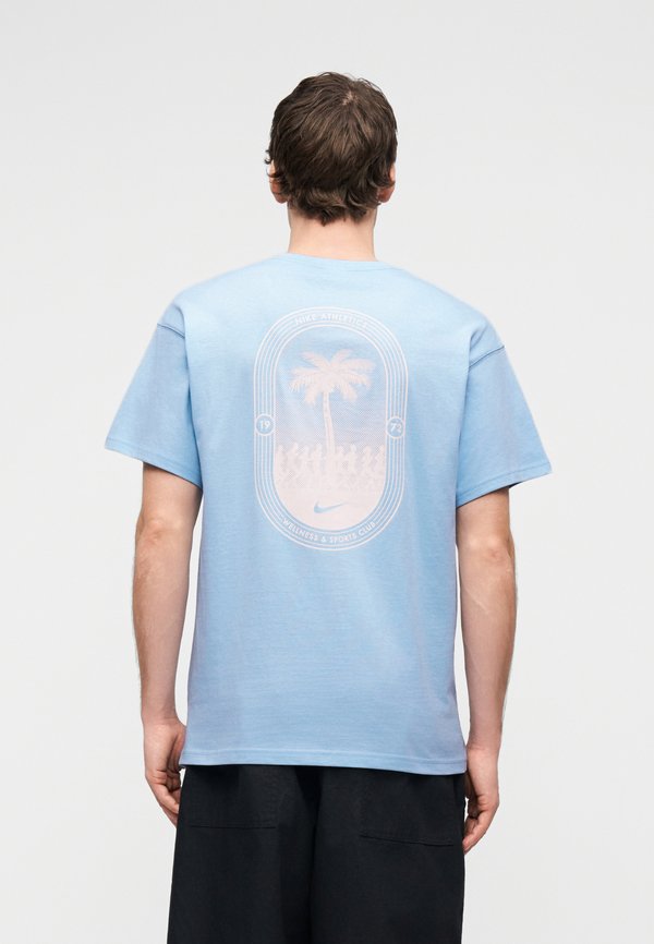 Nike Sportswear TEE UNISEX - Print T-shirt - psychic blue