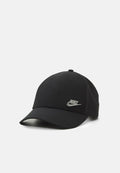 Nike Sportswear STRUCTURED LOGO UNISEX - Cap - black/metallic silver