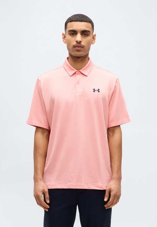 Under Armour MATCHPLAY - Polo shirt - posh pink/midnight navy