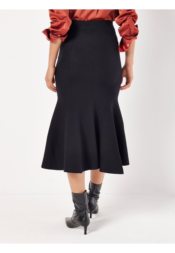 Apricot FLUTE HEM MIDI