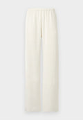 Calvin Klein HAMMERED PULL ON PANT - Trousers - tofu