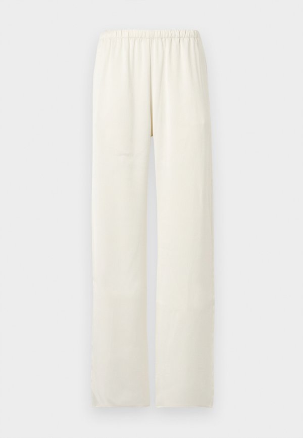 Calvin Klein HAMMERED PULL ON PANT - Trousers - tofu