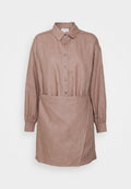 Musier DRESS MELILA WRAPPED DRESSS WITH LONG SLEEVE