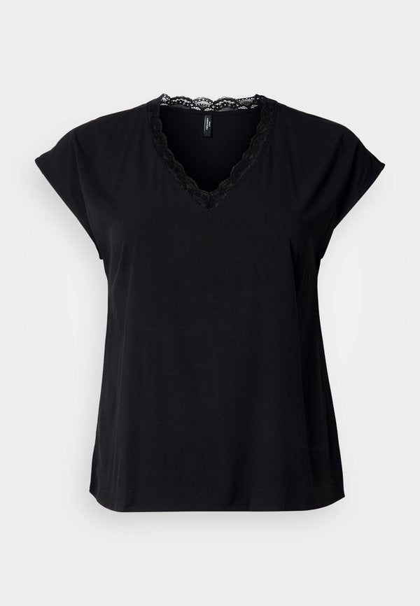 Vero Moda Curve VMCBELLA - Blouse - black