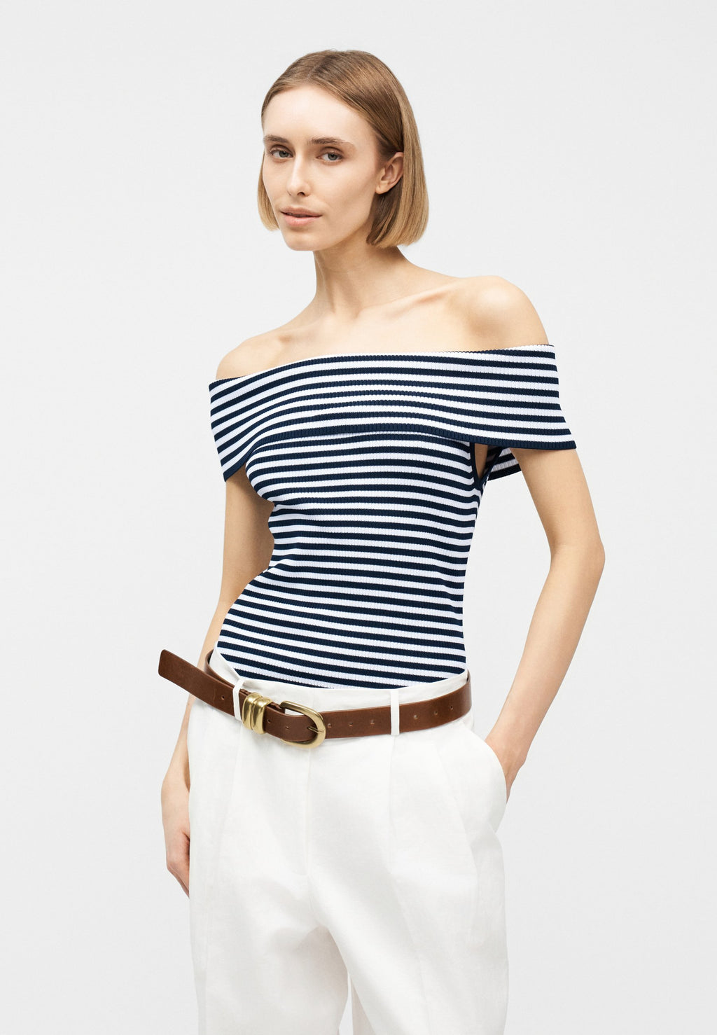 MICHAEL Michael Kors STRIPE FOLD OVER