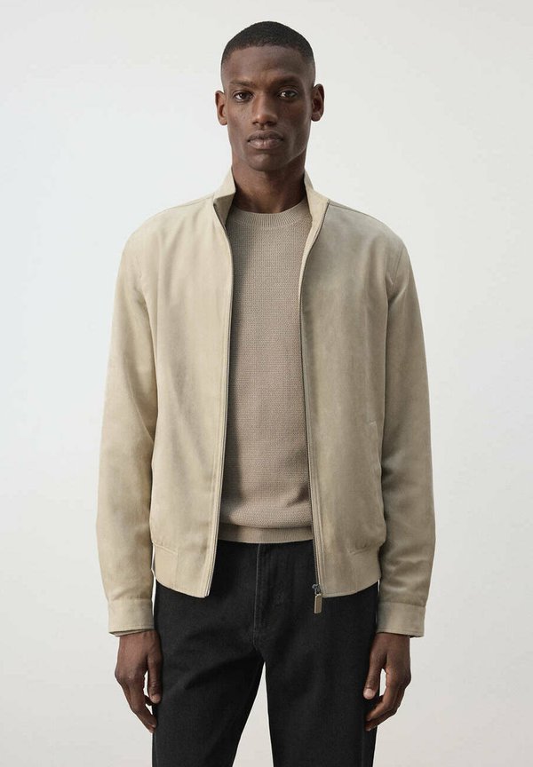 Mango ADULT - Bomber Jacket - beige