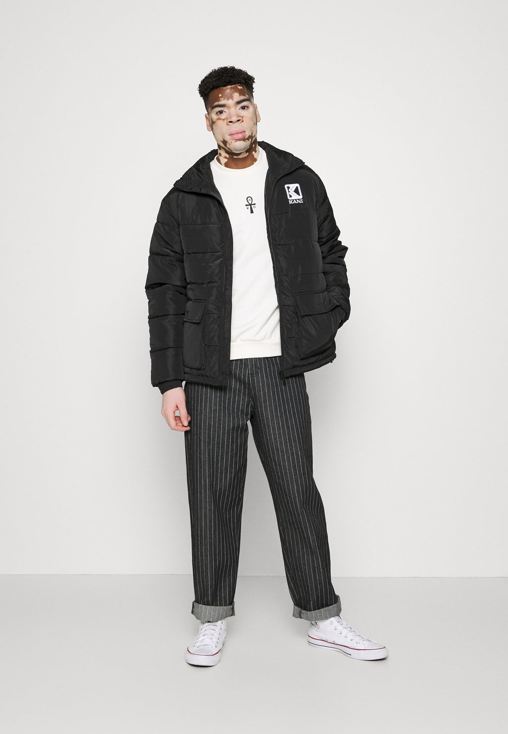 Karl Kani BLOCK PUFFER JACKET UNISEX