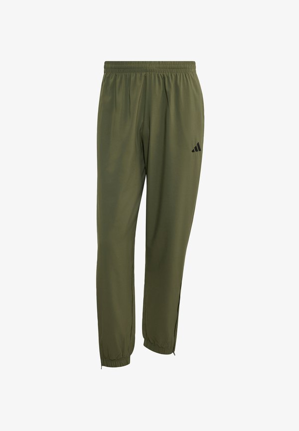 adidas Sportswear Tracksuit bottoms - olive four/black