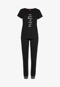 s.Oliver Pyjama set - schwarz