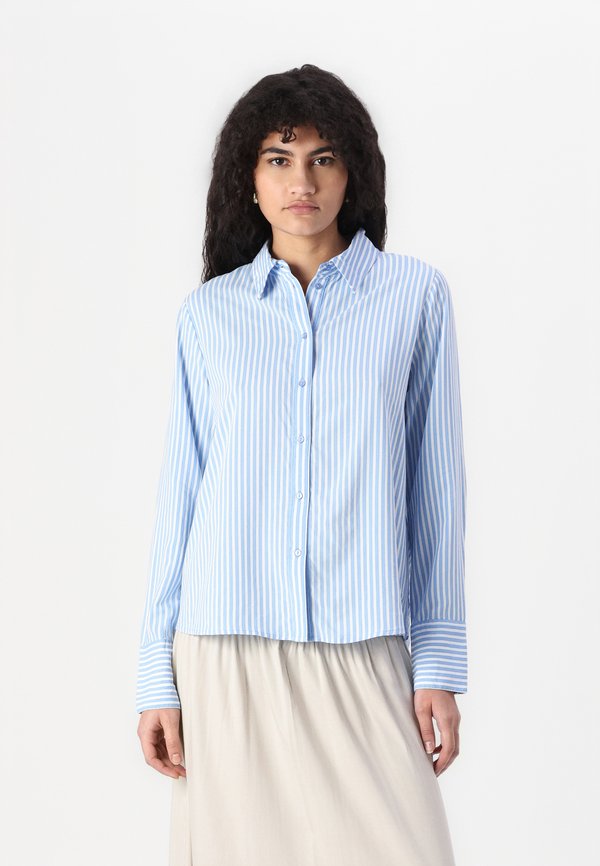 ONLY ONLBERIT LIFE SHIRT - Button-down blouse - serenity
