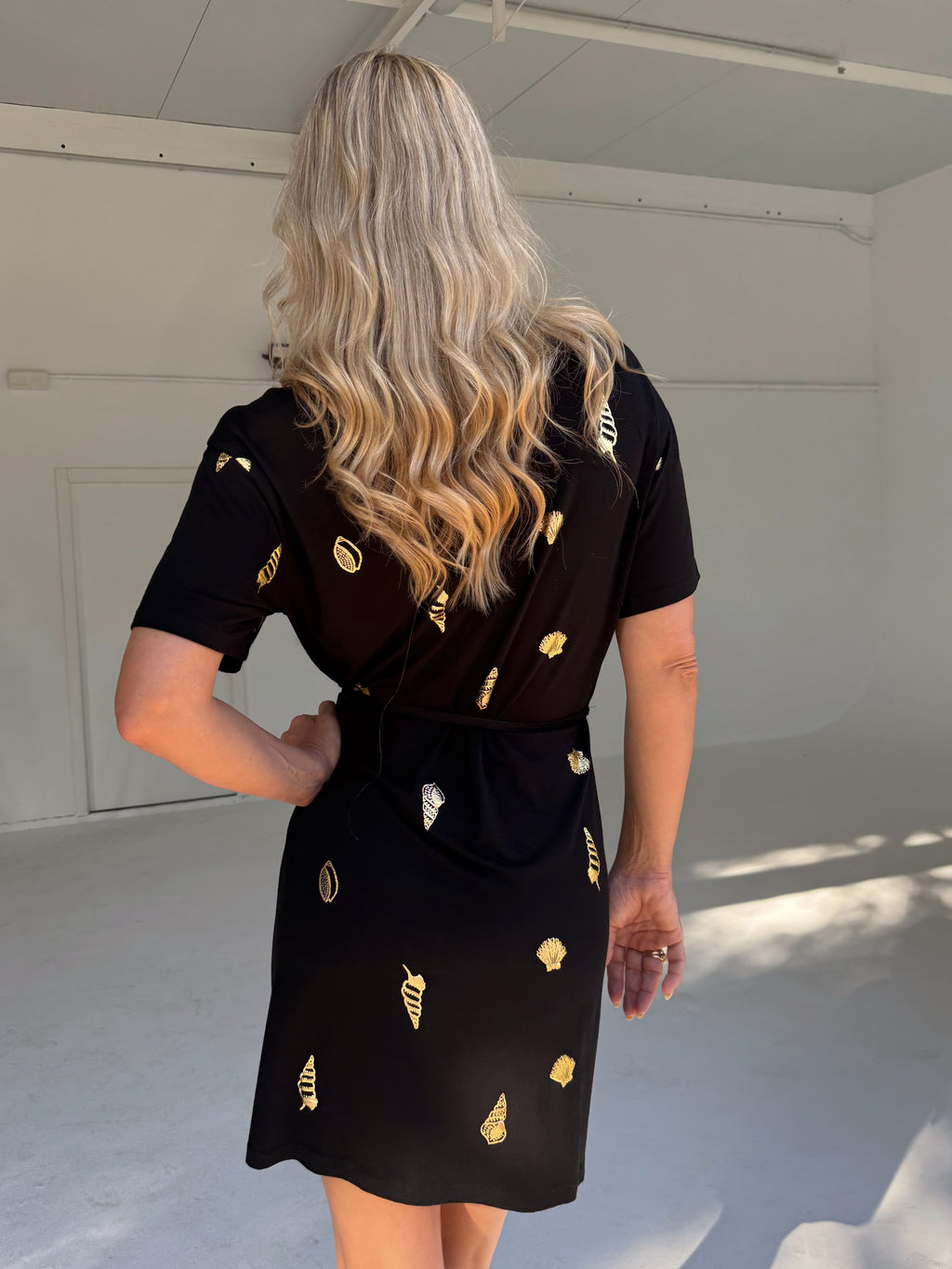 Never Fully Dressed SHELL MINI LEIA DRESS