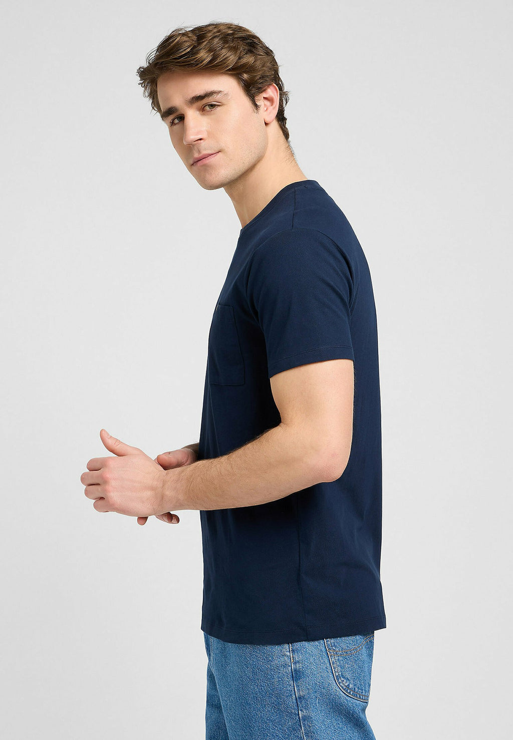 Lee SHORT SLEEVE ULTIMATE_POCKET_TEE FOR MENS - SLIM FIT