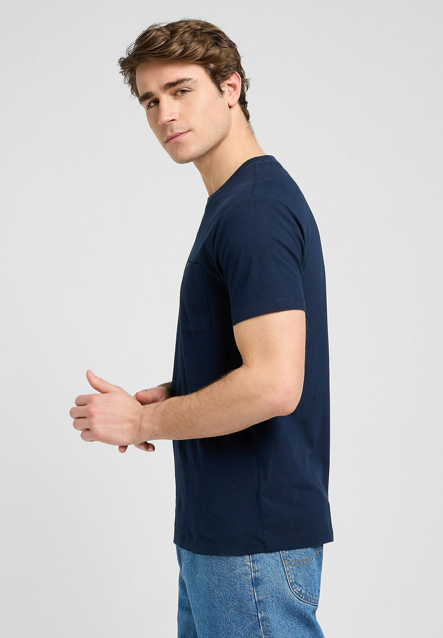 Lee SHORT SLEEVE ULTIMATE_POCKET_TEE FOR MENS - SLIM FIT