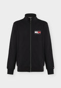 Tommy Hilfiger SMALL FLAG  - Zip-up sweatshirt - black