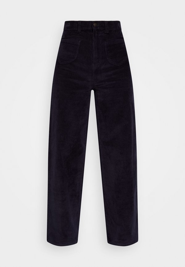ONLY HOPE GLOBAL EBBA POCKETS - Trousers - night sky