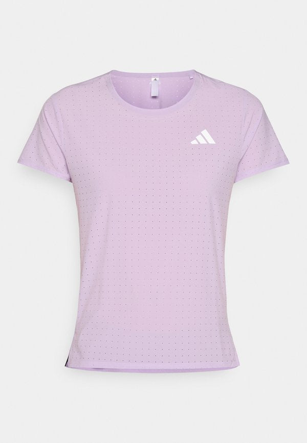 adidas Performance ADIZERO TEE - Sports T-shirt - powder plum