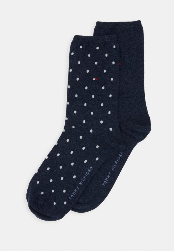 Tommy Hilfiger WOMEN SOCK 2 PACK - Socks - dark-blue denim