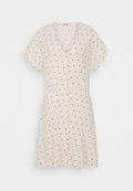 NA-KD BUTTON FRONT DRESS