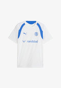 Puma OLYMPIQUE MARSEILLE TRAINING JERSEY - Sports T-shirt - white- team royal