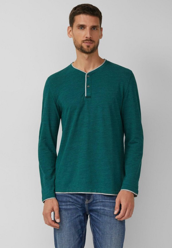 s.Oliver Long sleeved top - tannengrün