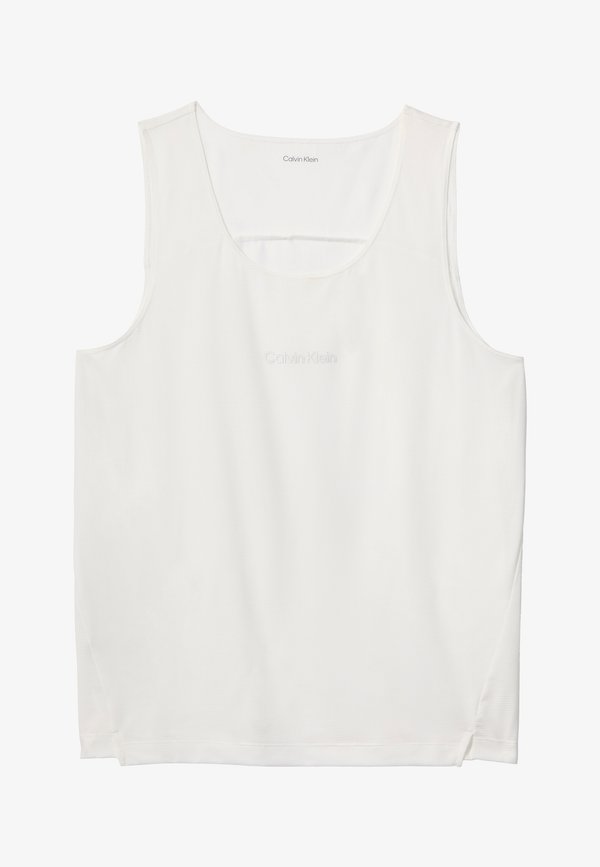 Calvin Klein MESH PERFORMANCE - Top - classic white