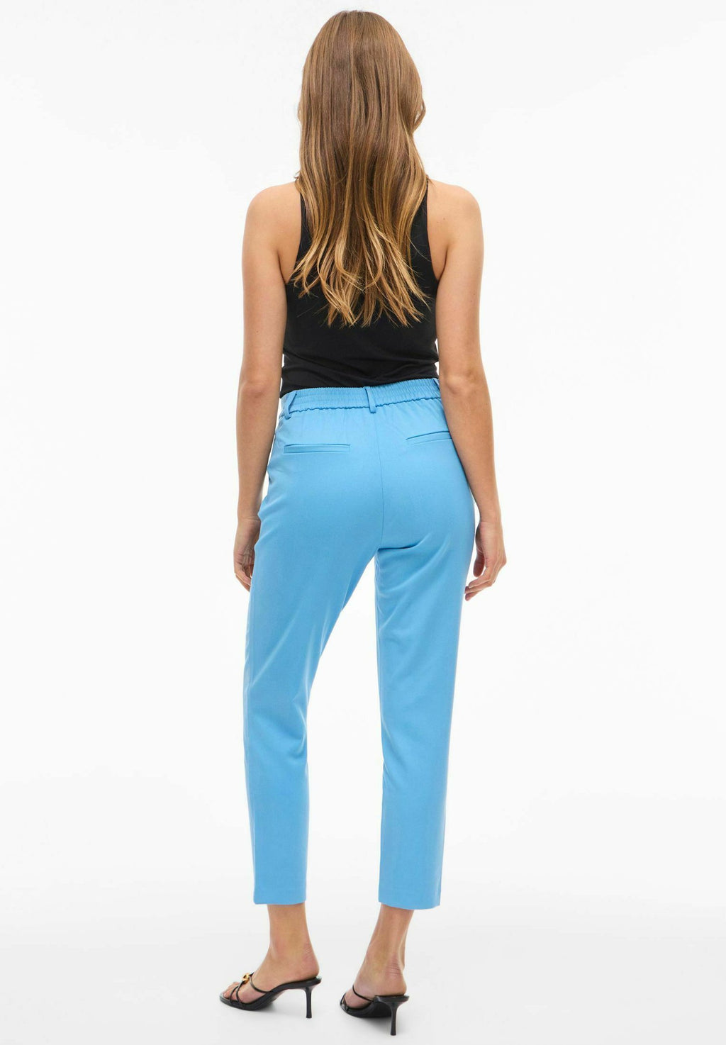 VILA VIVARONE HW SLIM PANT - NOOS