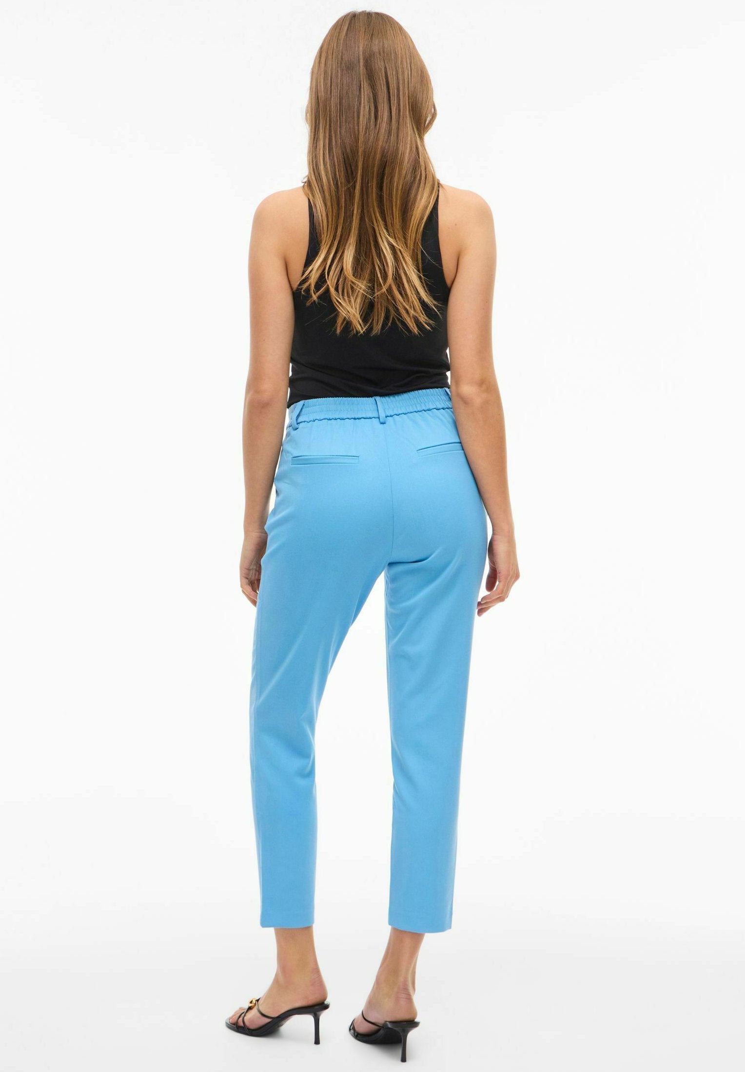 VILA VIVARONE HW SLIM PANT - NOOS