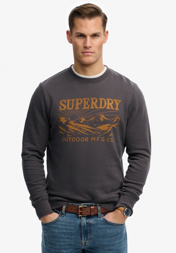 Superdry & Co Sweatshirt - washed black