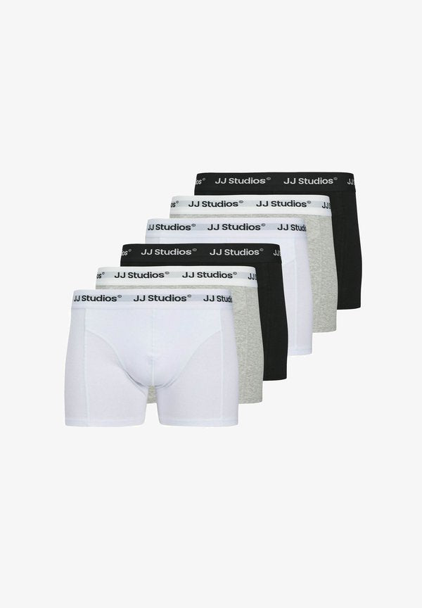 Jack & Jones 6 PACK - Trunks - grau schwarz weiß