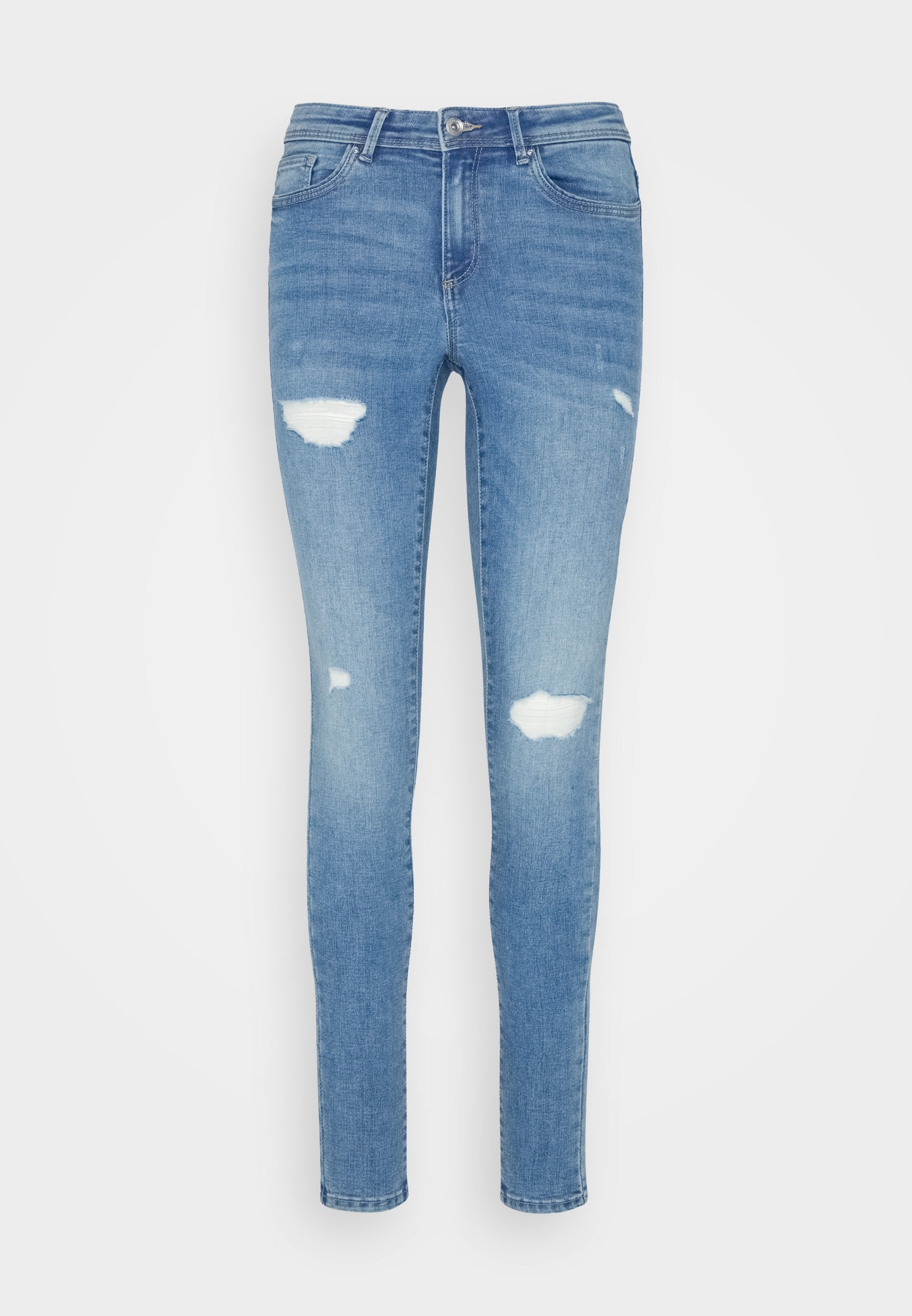 Skinny fit ONLWAUW Mid waist Media 1