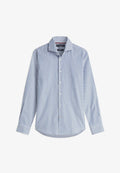 Tommy Hilfiger TOMMY HILFIGER NEW YORK LABEL SLIM FIT FLEX COLLAR SHIRT - Shirt - brilliant navy   white