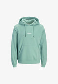 Jack & Jones JJESOHO SWEAT HOOD NOOS - Hoodie - mineral blue