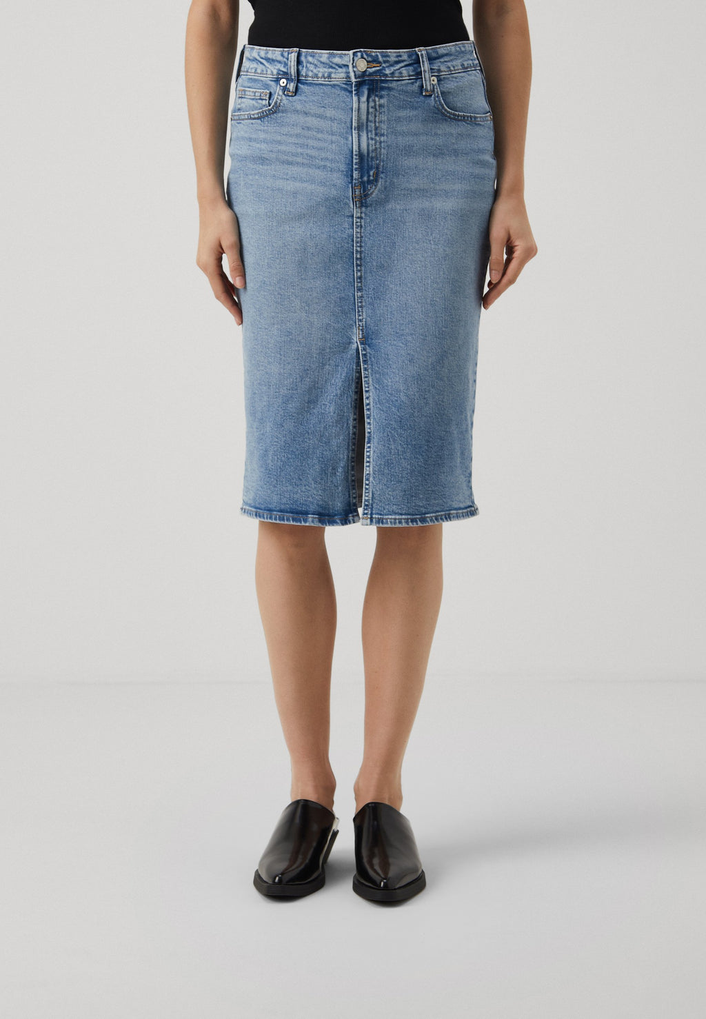 GAP MIDI SKIRT