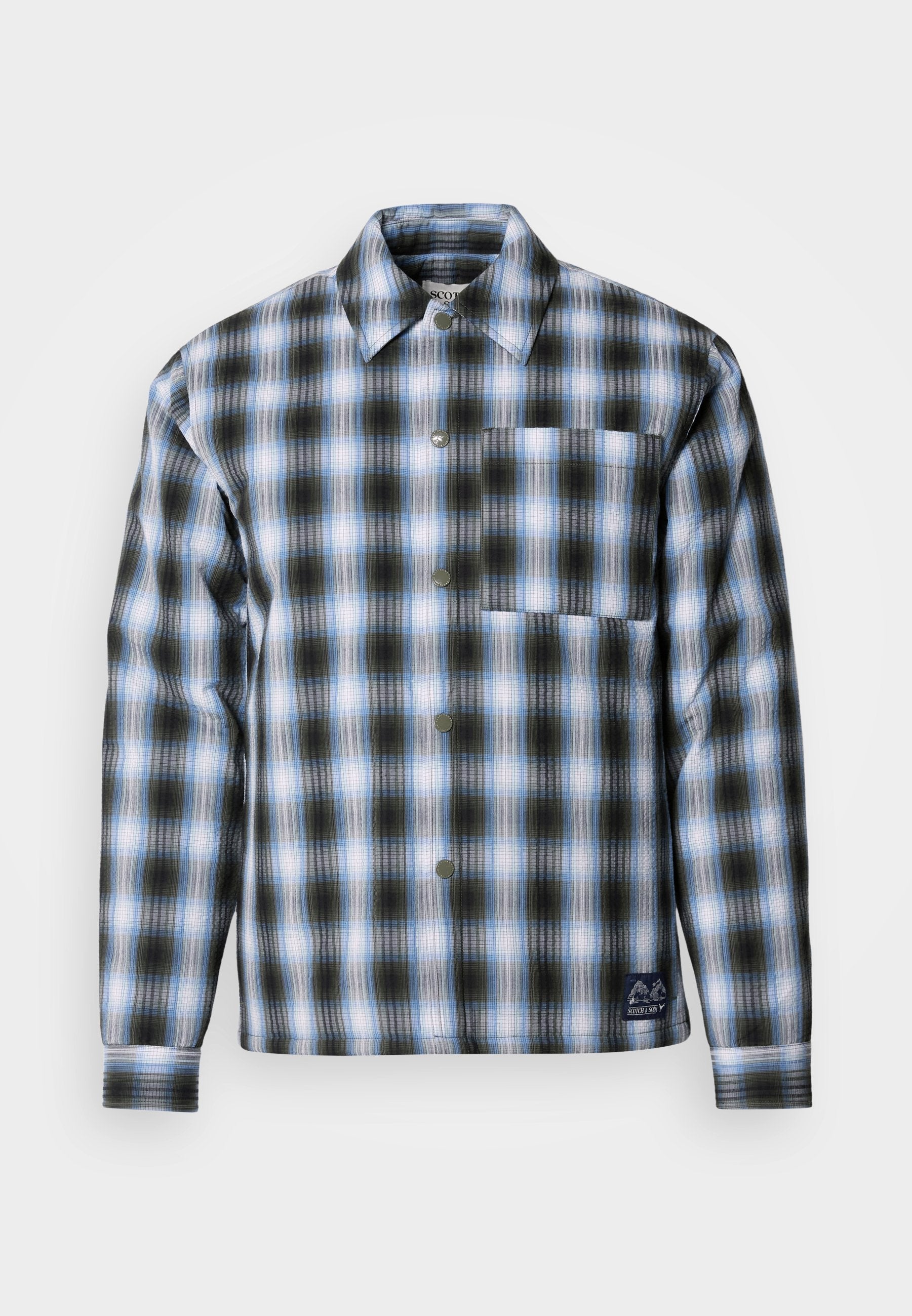 Scotch & Soda CHECK PADDED OVERSHIRT