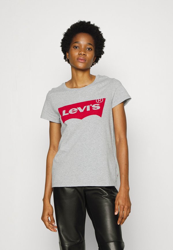 Levi's® THE PERFECT TEE - Print T-shirt - heather grey