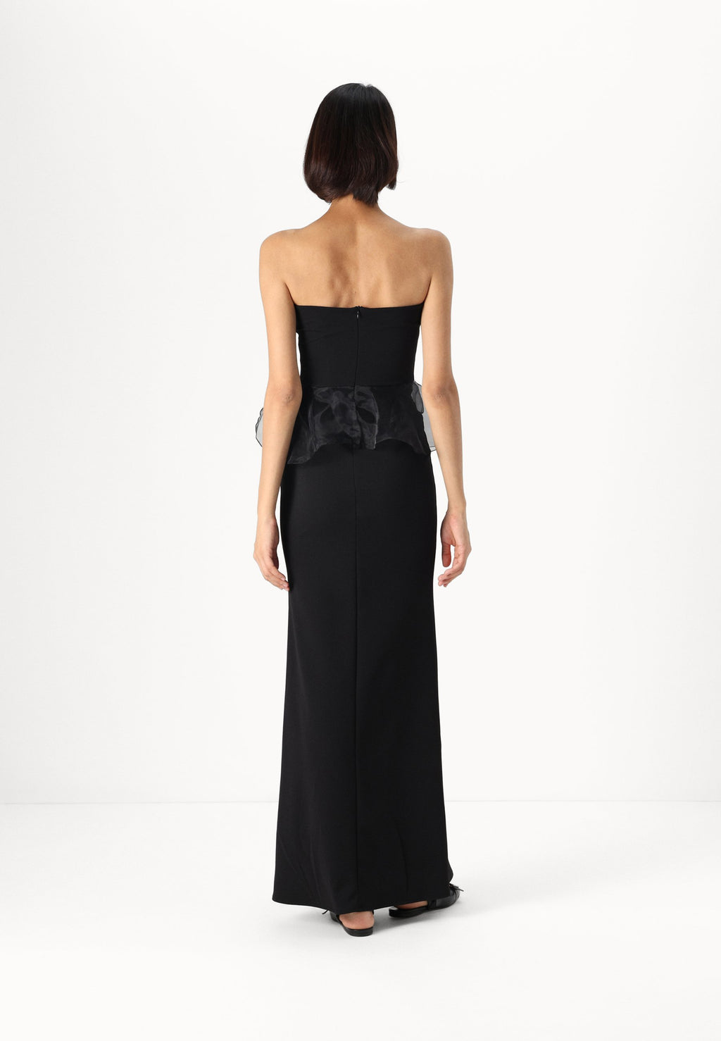WAL G TALL AURA PEPLEM DRESS