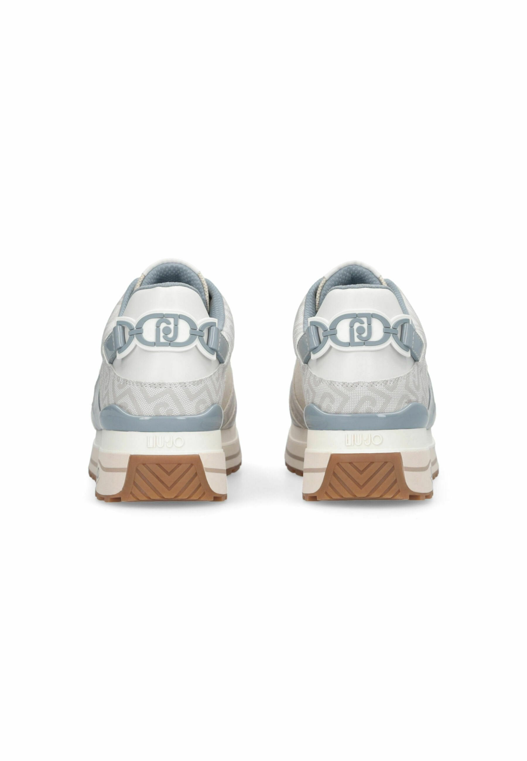 LIU JO SNEAKERS WITH MONOGRAM PRINT