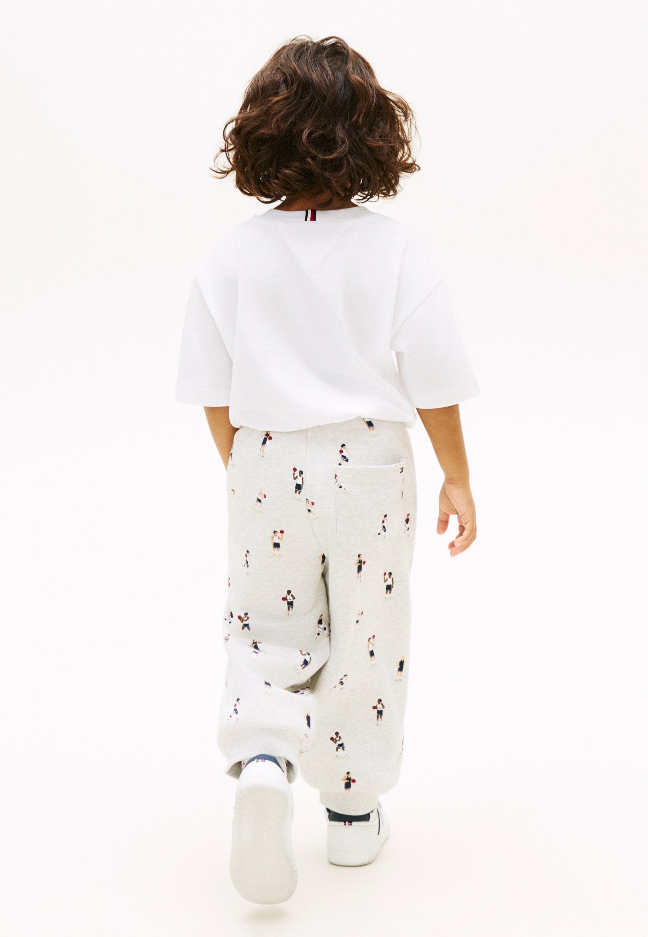 PRINT TERRY CUFFED JOGGERS Media 4