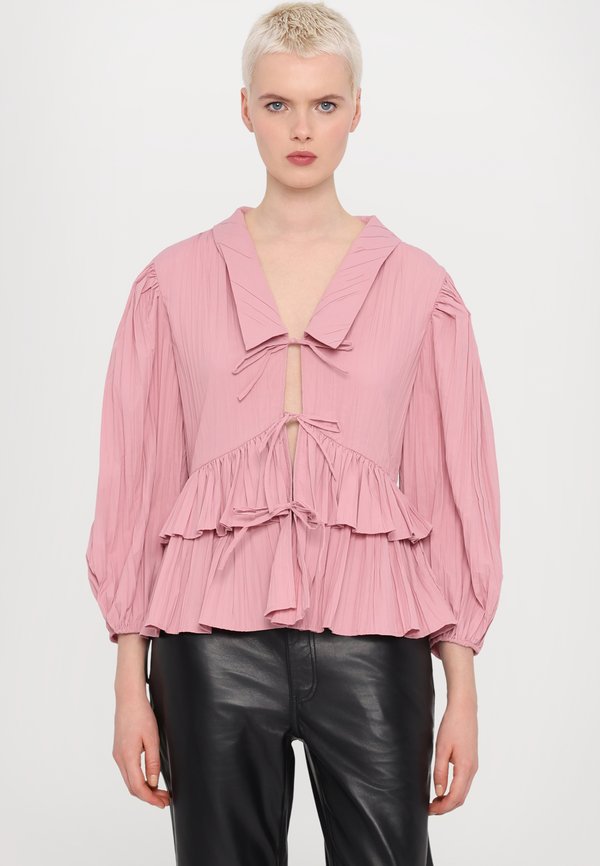 Stine Goya PLEATED BALLOON SLEEVE TIE