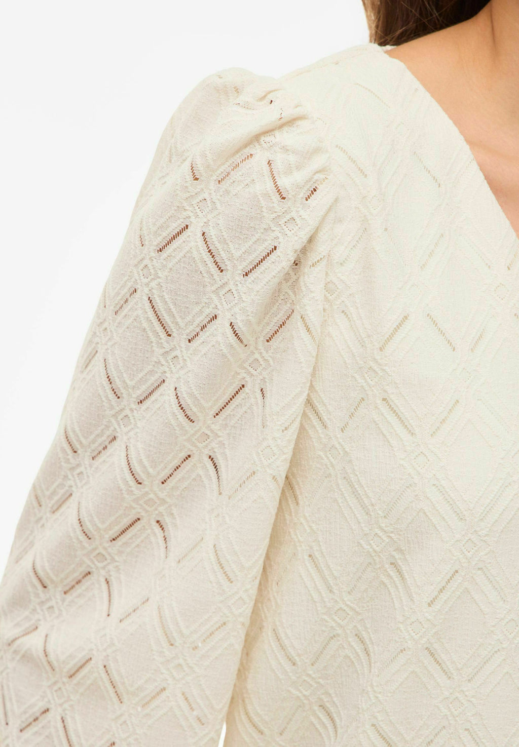 VILA Long Sleeved VIFERO V-neck