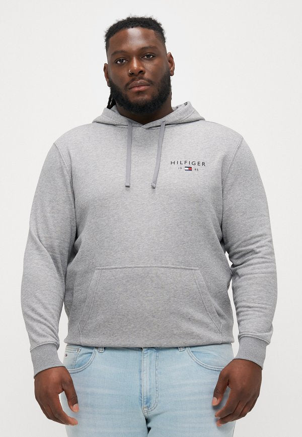Tommy Hilfiger BRAND LOVE HOODY - Hoodie - medium grey heather