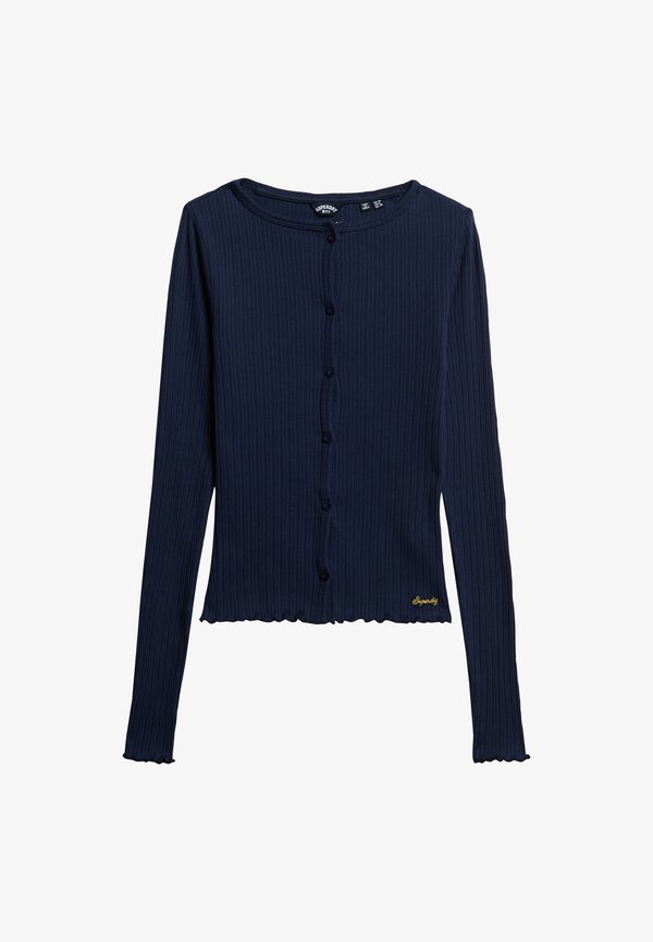 Superdry & Co ATHLETIC ESSENTIALS  - Cardigan - richest navy