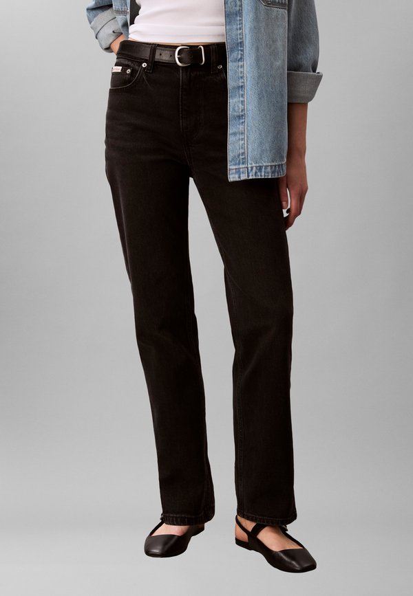 Calvin Klein Jeans Straight leg jeans - midnight black