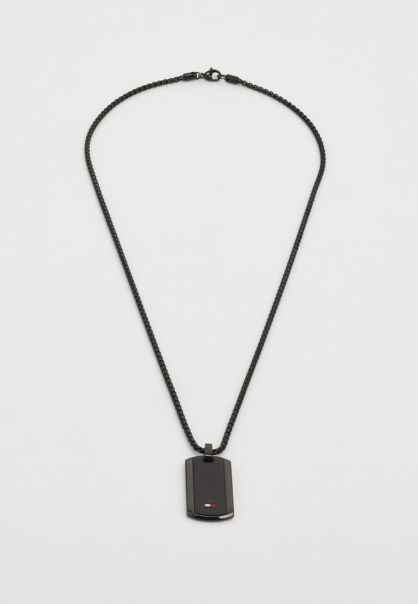Tommy Hilfiger JAMESON - Necklace - black