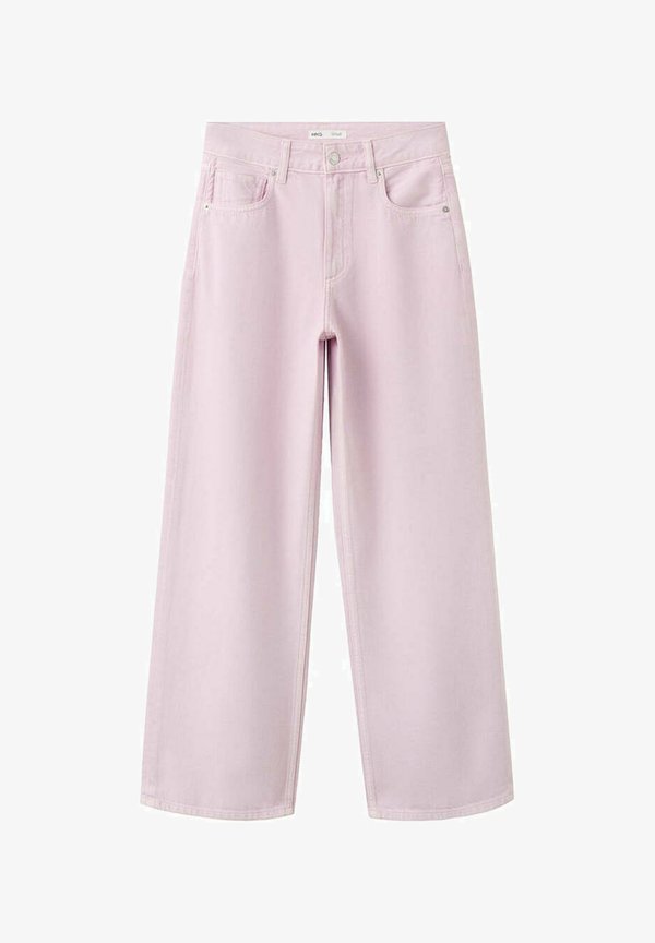 Mango ADULT - Relaxed fit jeans - pink